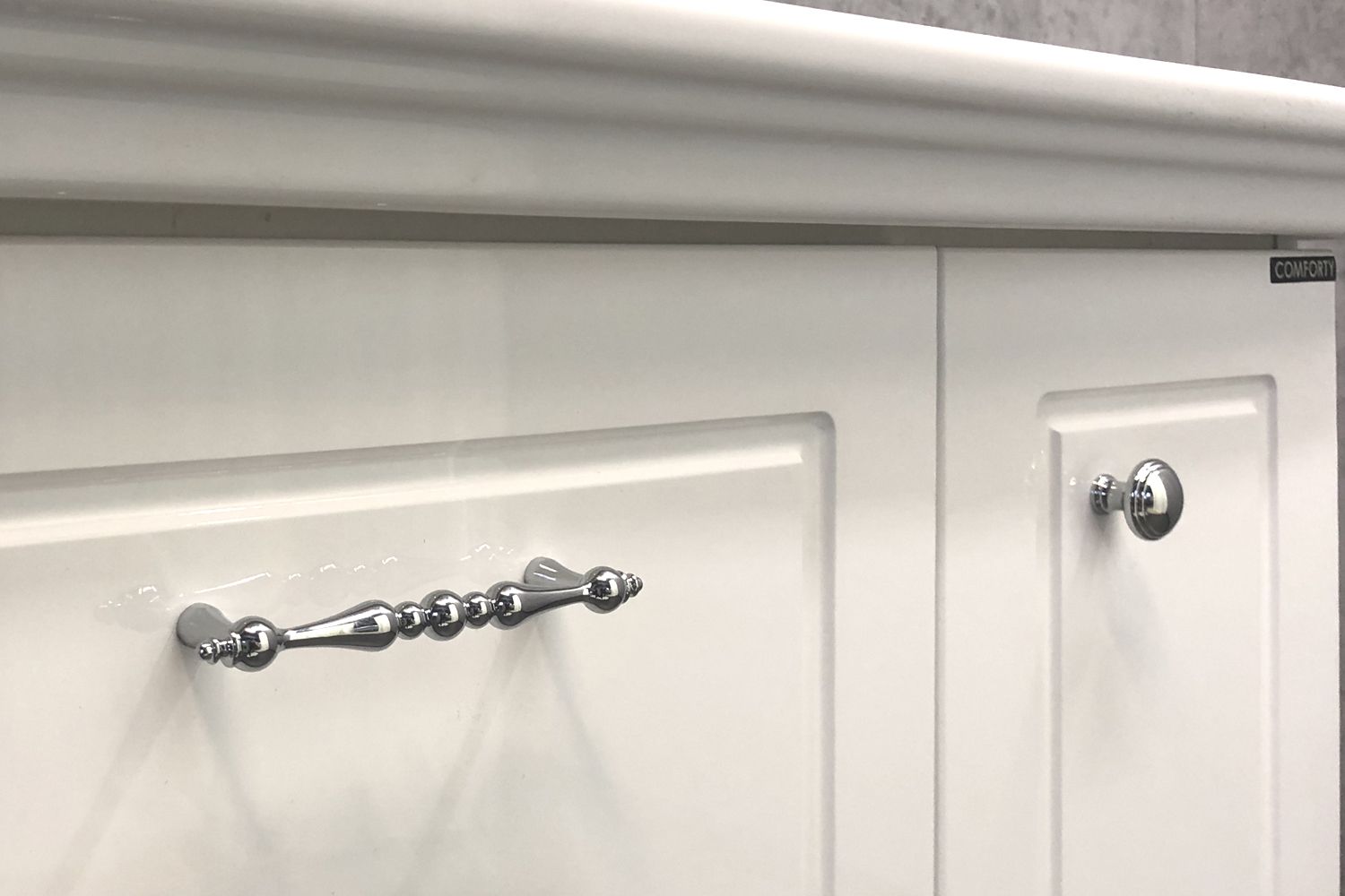 Приобрести сomforty тумба с раковиной "палини-100" белый глянец