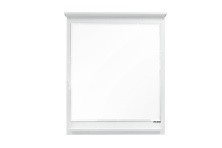 Сomforty Зеркало Тбилиси 70 см, белый глянец