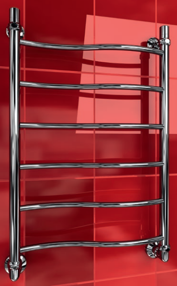 Приобрести двин полотенцесушитель i п6 500x800 мм лесенка, водяной, хром 4627086038688 