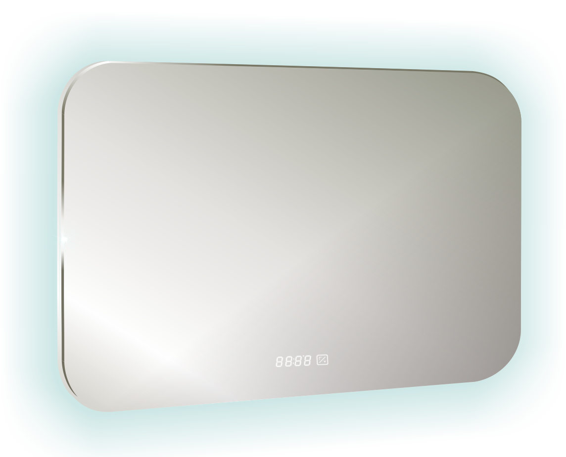 Приобрести azario зеркало стив 91,5х68,5 см c подсветкой, сенсор выключатель, подогрев фр-00001020