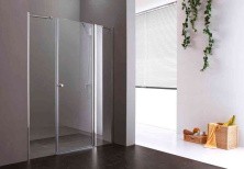 Cezares Душевая дверь ELENA 215 см, хром ELENA-W-B-13-100+60/60-C-Cr