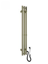 Полотенцесушитель электрический WONZON & WOGHAND KASSEL, Брашированое золото (WW-AL72312-BG)