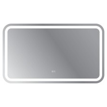 CEZARES Зеркало STYLUS 120х70 см, с подсветкой, сенсорным включением, подогревом CZR-SPC-STYLUS-1200-700-TCH-WARM