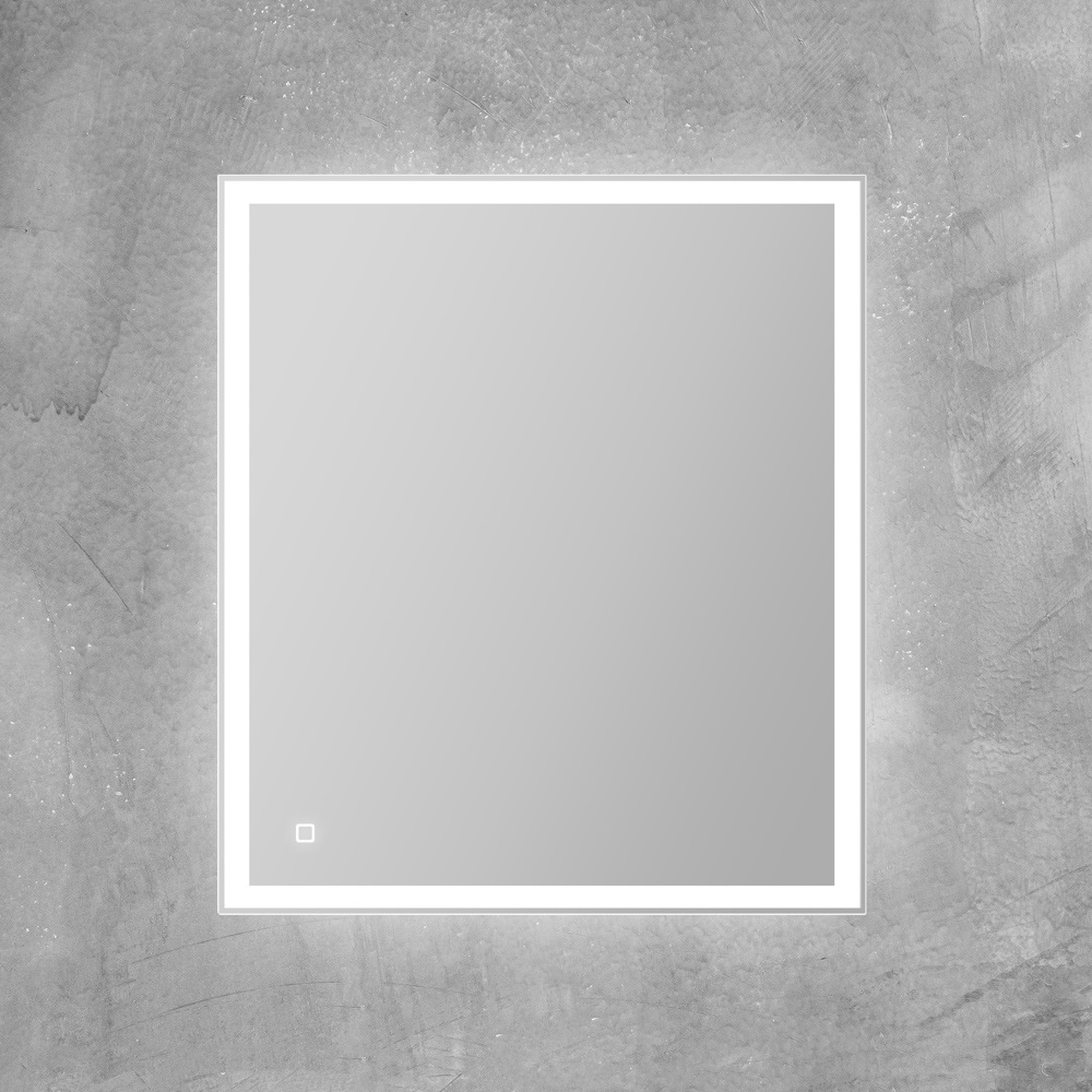 Приобрести belbagno зеркало 70х80 см spc-grt-700-800-led-tch