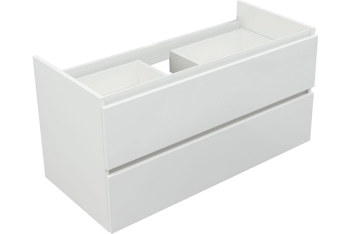Приобрести aquanet тумба с раковиной вега 100 см, белая глянец