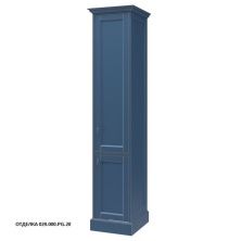 Caprigo Пенал GREENWICH 50 см, правый, синий, эмаль