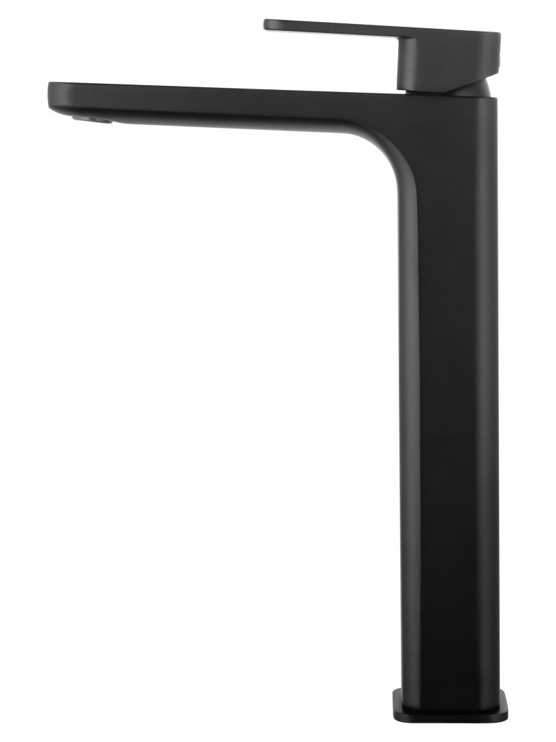 Приобрести смеситель для раковины высокий wonzon & woghand arnie, черный матовый (ww-691104-mb)