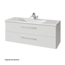 Caprigo Тумба с раковиной ACCORD 120 см, белая