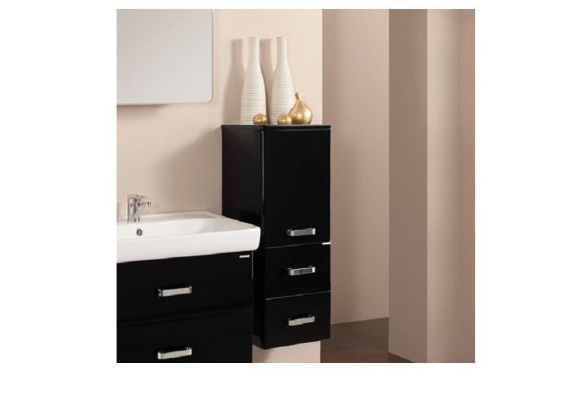 Приобрести полу пенал подвесной акватон америна 35 см, цвет белый глянец