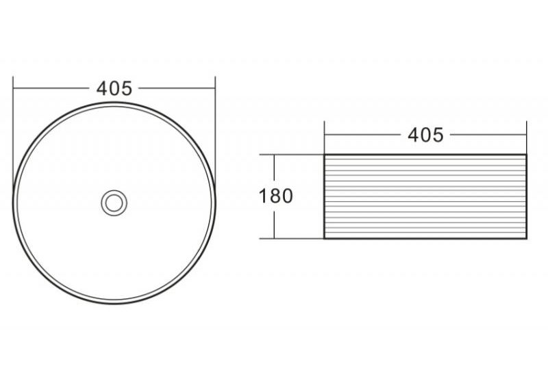 Приобрести раковина-чаша belbagno 40 см bb1406