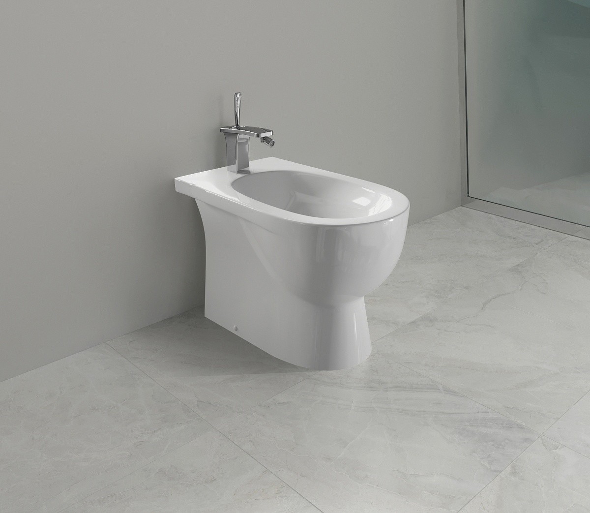 Приобрести напольное биде sanita luxe art