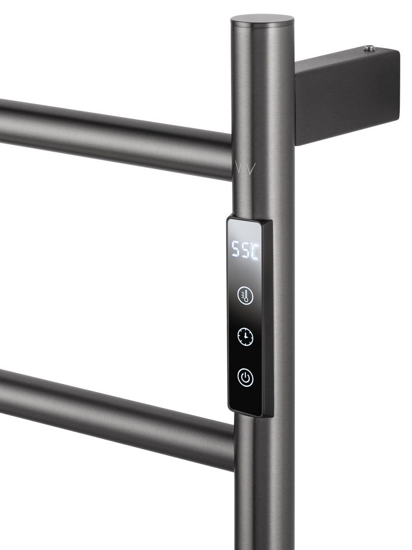 Приобрести полотенцесушитель электрический wonzon & woghand bonn, темный графит (ww-al404-gm)