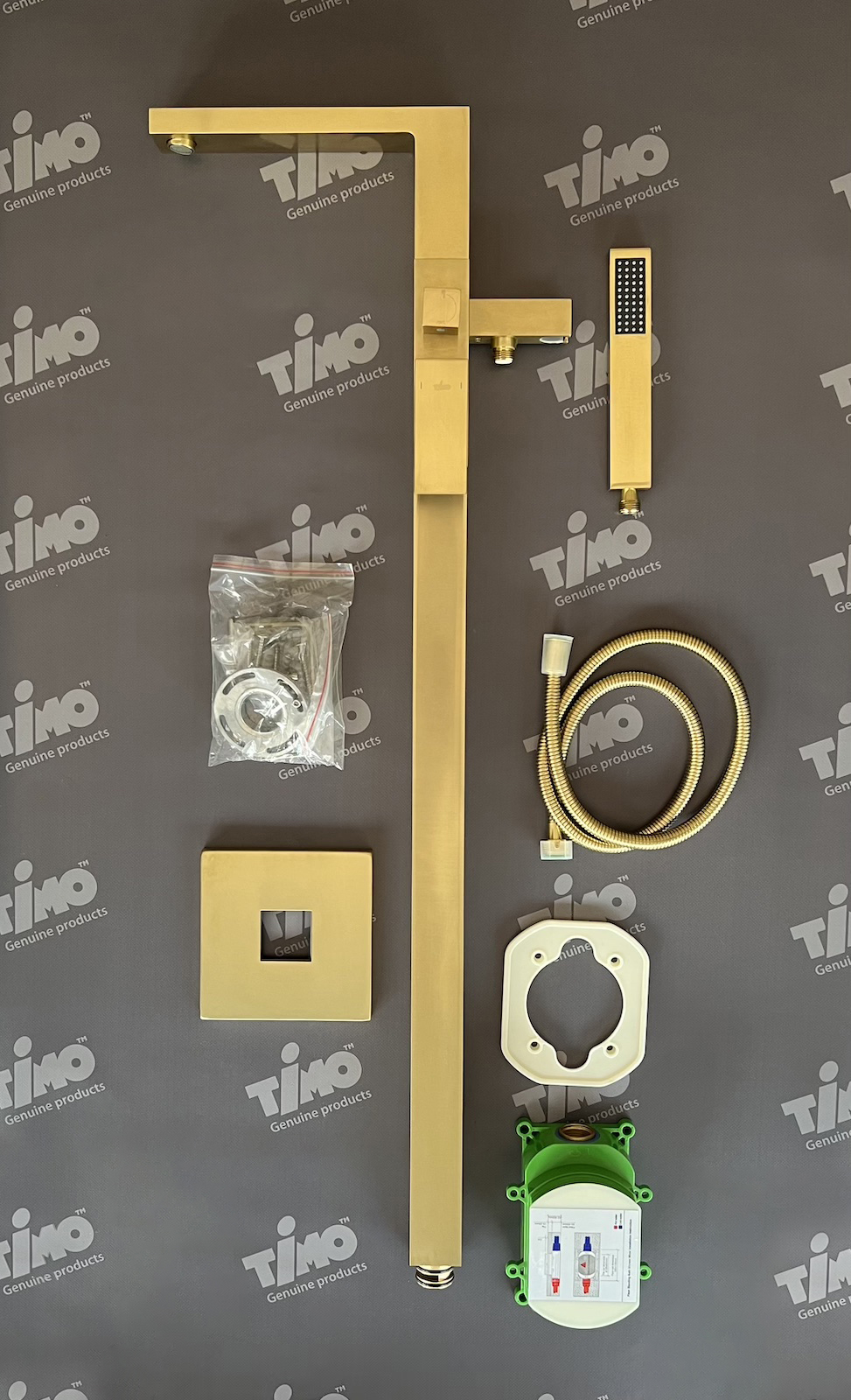 Приобрести смеситель напольный для ванны с душем timo selene 2210/17y-cr золото матовое