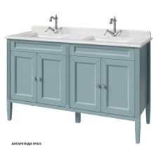 Caprigo Тумба с раковиной ALBION CONCEPT 140 см, голубая