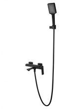 Смеситель для ванны с душем WONZON & WOGHAND DIAMOND, Черный матовый (WW-88639011-MB)