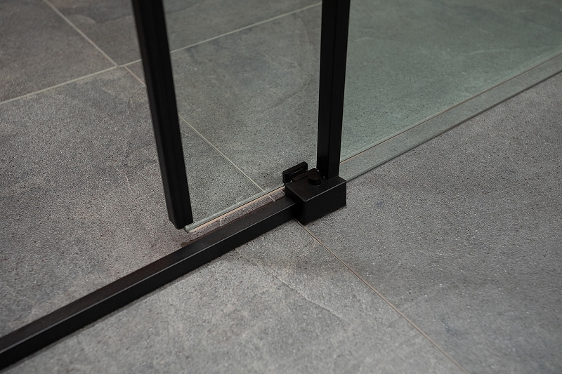 Приобрести aquanet душевая дверь pleasure ae60-n-150h200u-bt 150, прозрачное стекло