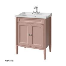 Caprigo Тумба с раковиной ALBION CONCEPT 70 см, красная