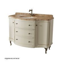 Caprigo Тумба с раковиной IMPERIO 120 см, кремовая, эмаль