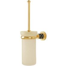 Boheme Ершик для унитаза Murano, золото\черный 10913-B-G