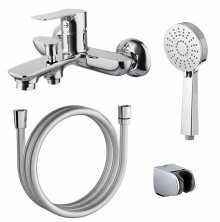 Azario Смеситель для ванны Avilla, с ручным душем, хром AZ-SU23394C