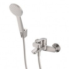 IDDIS Смеситель для ванны Ray 214мм, сатин RAYBN02i02