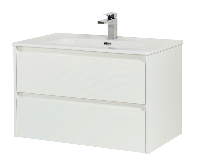 Приобрести тумба подвесная с раковиной belbagno kraft-1000-2c-so-bo 100 см, bianco opaco