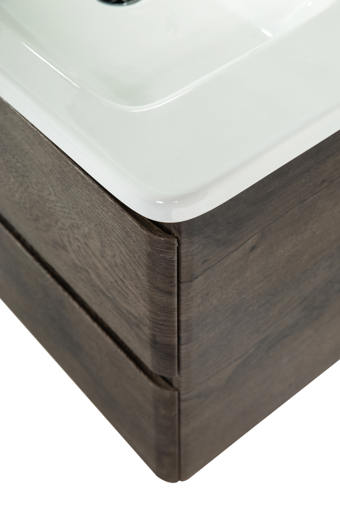 Приобрести belbagno тумба с раковиной albano-cer 80 см, подвесная rovere nature grigio, белая раковина