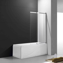 Cezares Шторка для ванны SLIDER 90 см, хром SLIDER-VF-11-90/150-C-Cr
