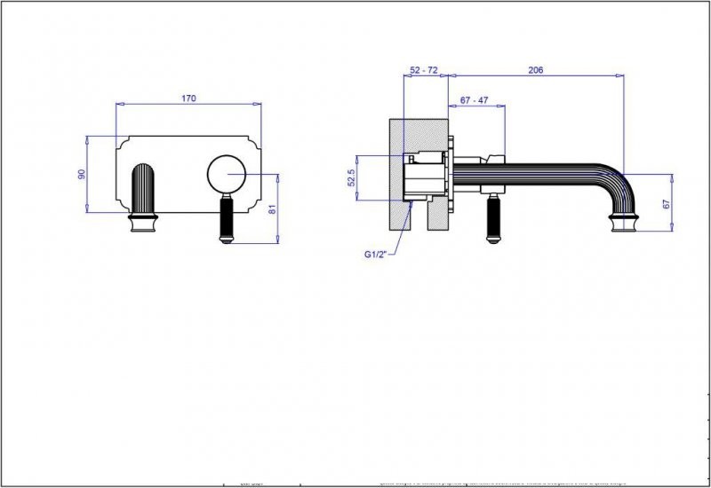 Приобрести cezares смеситель для раковины olimp, скрытый монтаж, золото olimp-blsm2-03/24-l