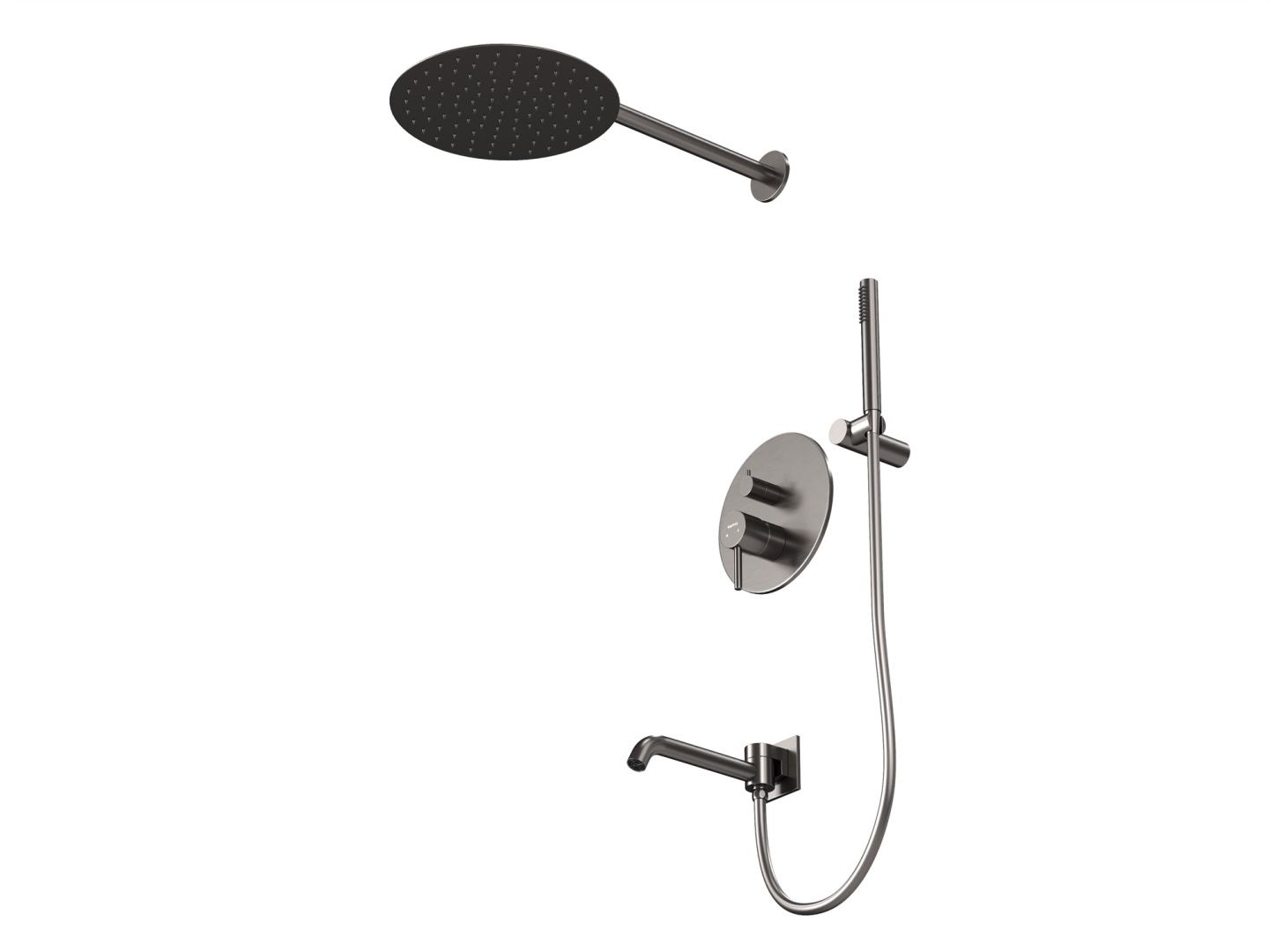 Приобрести hayzburg встраиваемая душевая система, никель hb-2001bn