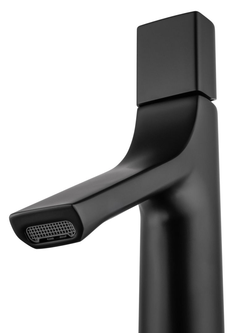 Приобрести смеситель для раковины wonzon & woghand the one, черный матовый (ww-h010-mb)