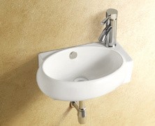 Раковина накладная /подвесная CeramaLux 43 см 9100L