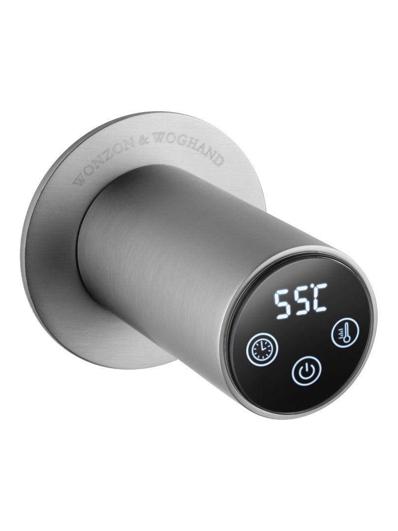 Приобрести полотенцесушитель электрический встраиваемый wonzon & woghand dortmund, брашированный никель (ww-a365-br)