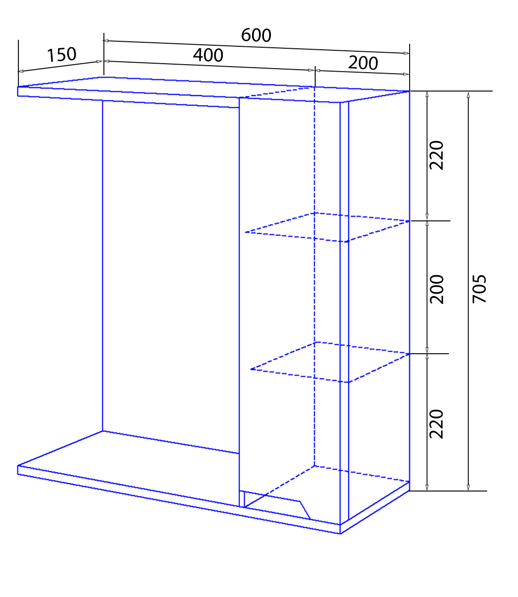 Приобрести loranto зеркало-шкаф mari 60 см, правое, без светильника (cs00086020)