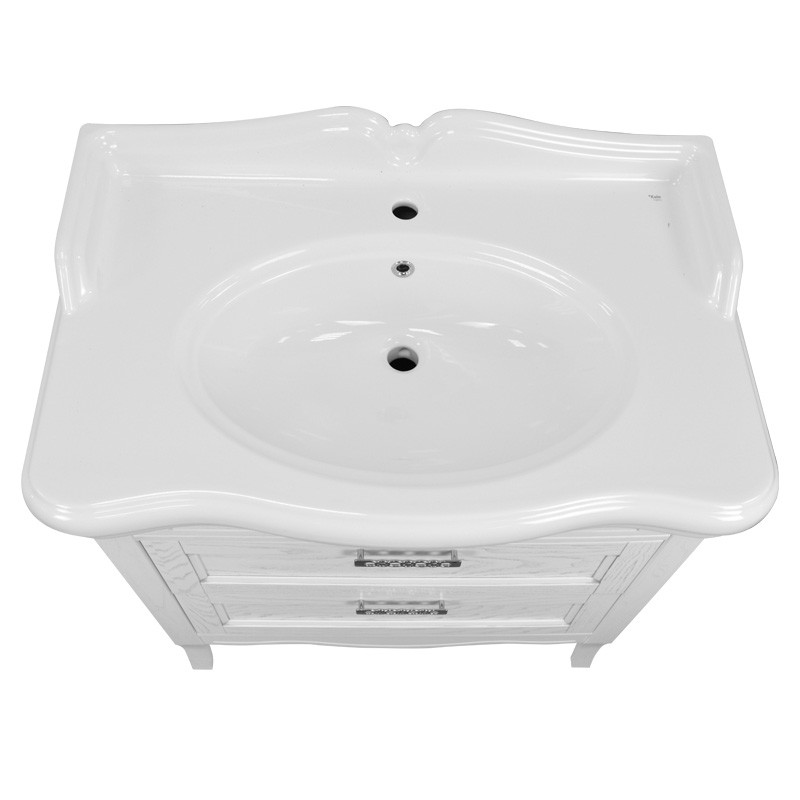 Приобрести azario тумба напольная с раковиной carolina 90/2, 90см. золото, cs00069427