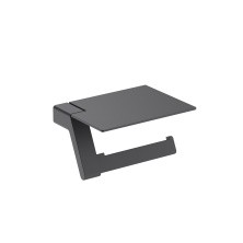 Держатели для туалетной бумаги с полкой для телефона Timo Selene 14043/03 черный