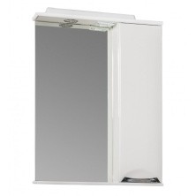 Briz Зеркало шкаф Бриз 85х80 см, с подсветкой, белое