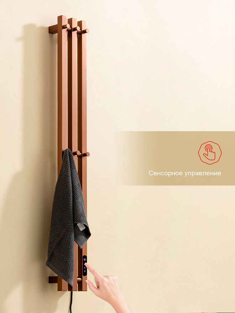 Приобрести raglo полотенцесушитель 15х120 см, медь r350.17.33