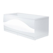 Mirsant Ванна акриловая Sole Quadro Lumia ( с подсветкой ) 170*75 см, белая, УТ000037791