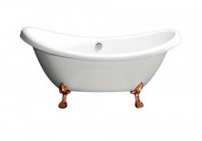 Ванна акриловая отдельностоящая BelBagno 180х75 см, BB05