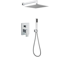 Grocenberg Встраиваемая душевая система, хром GB5089CR-3