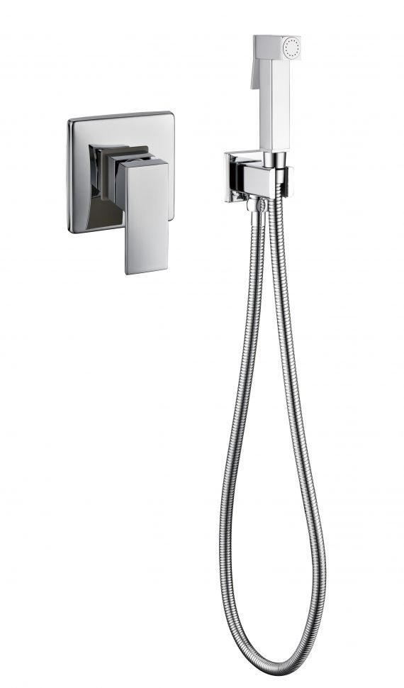 Приобрести grocenberg смеситель с гигиеническим душем, хром gb1001cr