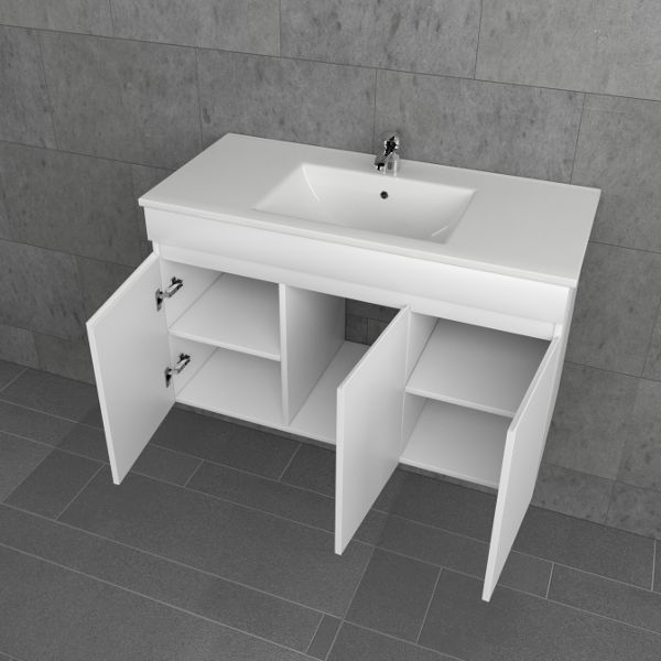 Приобрести mirsant тумба подвесная next 100 см с раковиной e-100 ут000020171