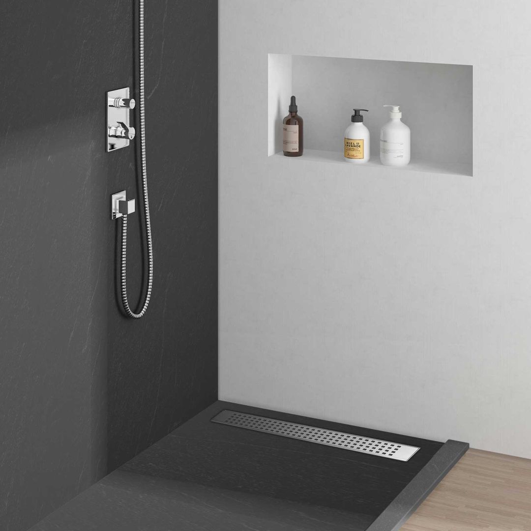 Приобрести vincea душевой трап say optima piticare 70 см, сатин say.601.70.p.piti