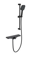 Смеситель для ванны с душем WONZON & WOGHAND Onix, Черный матовый (WW-B2551-A-MB)