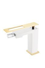 Boheme Смеситель для биде Q, белый\золото 146-WG