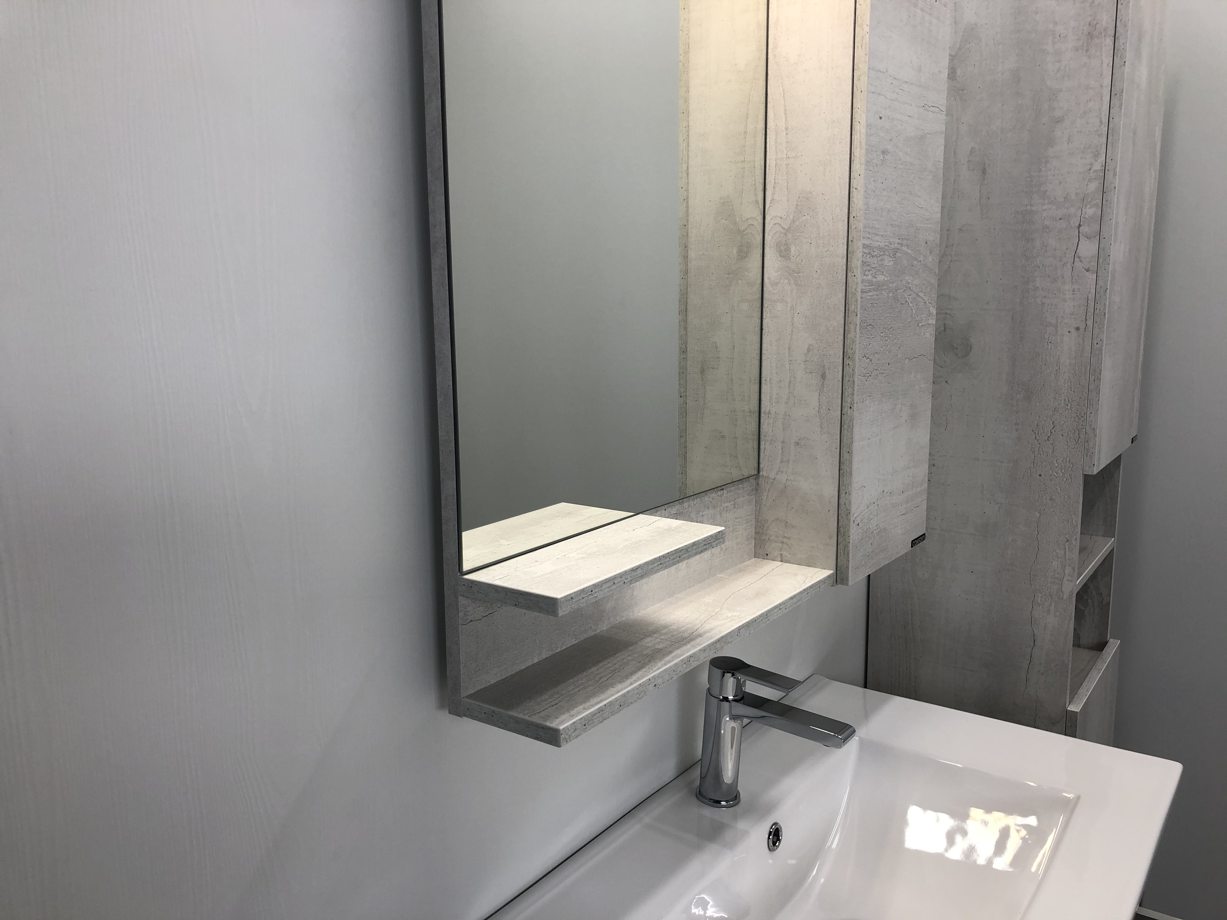 Приобрести сomforty зеркало-шкаф "верона-75", дуб белый