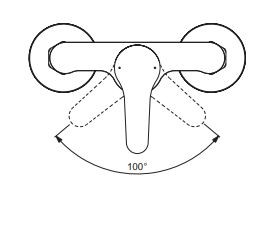 Приобрести смеситель для душа vidima wave ba415aa
