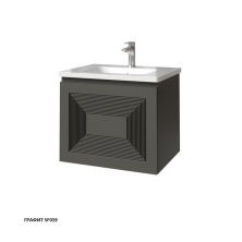 Caprigo Тумба с раковиной MODO Quarta 60 см, графит