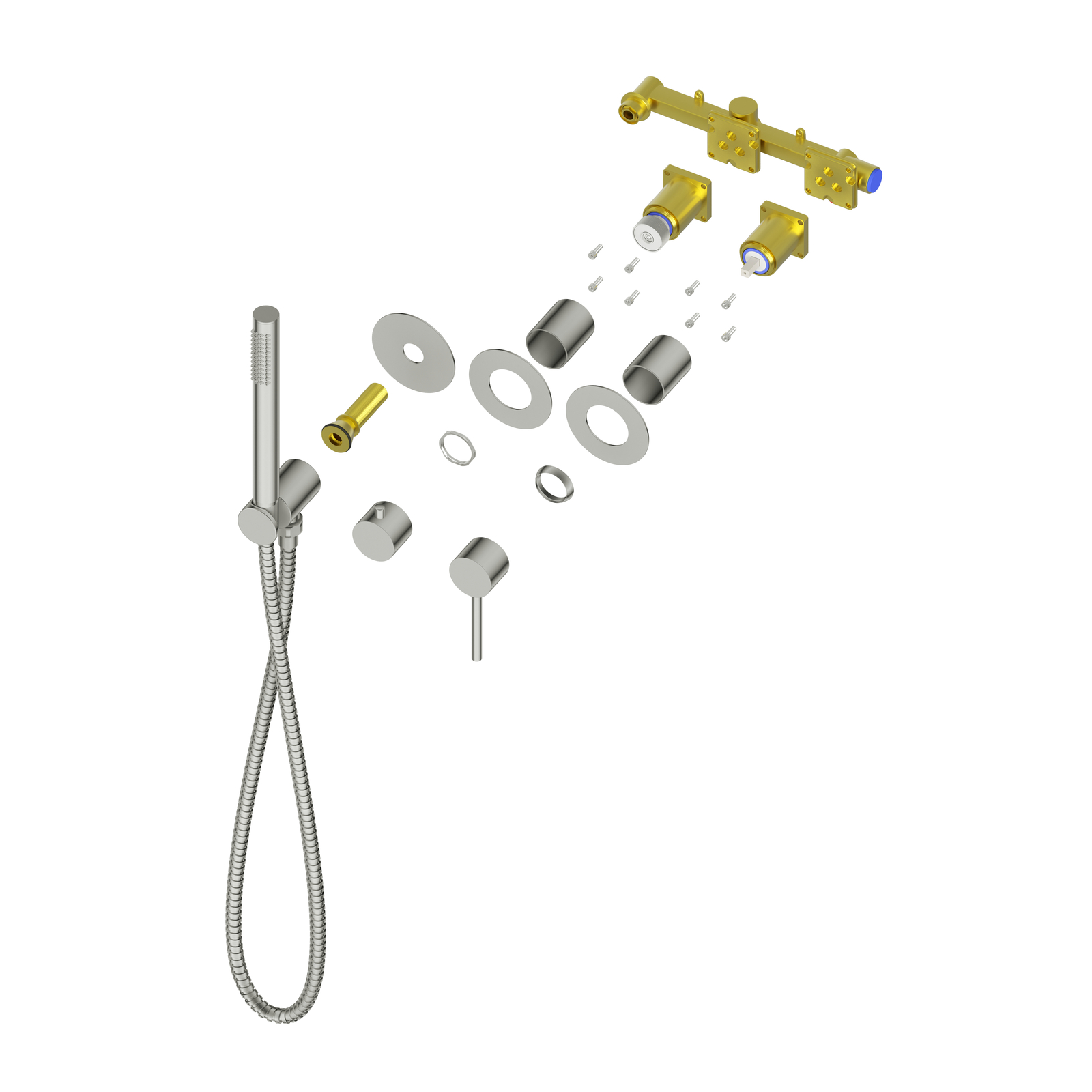 Приобрести душевая система встроенная timo saona sx-2349/16sm белый матовый